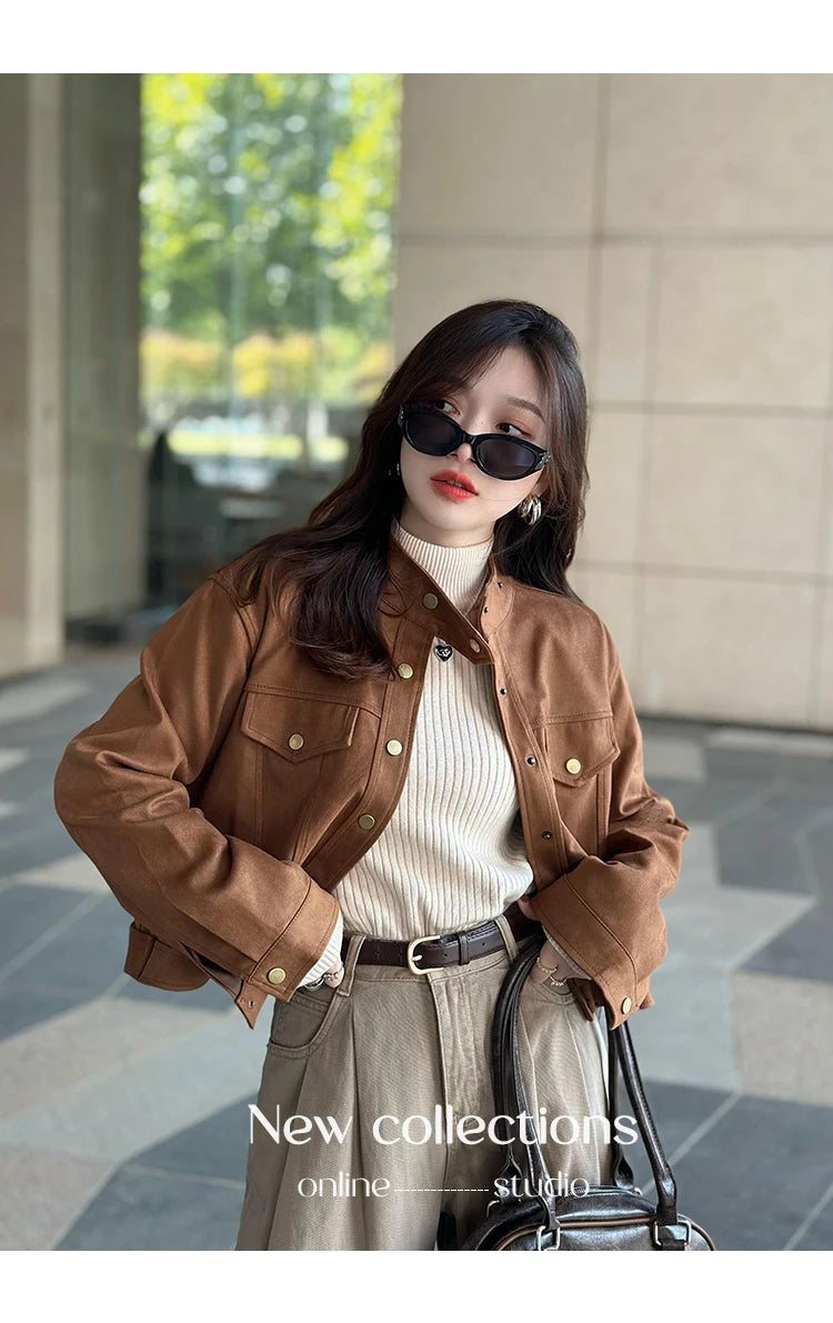 Women's Turtleneck Sweater Winter 2025 Retro Red with Velvet Lining Thickened Inner Wear Thermal Knitting Bottoming Shirt