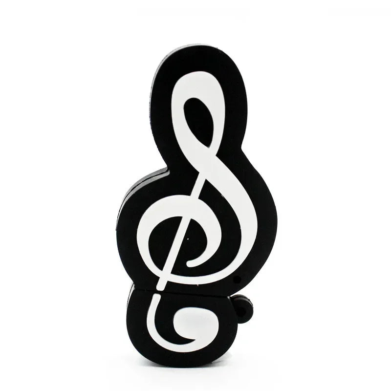 Cartoon Cle Usb Pendrive Guitar Piano Accordion USB Flash Drive  128GB 64GB 32GB 16GB 8GB 4GB USB 2.0 Memoria Stick Pen Drive
