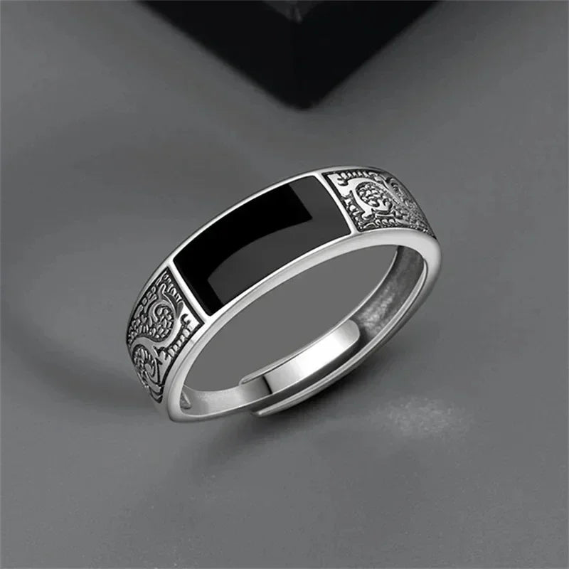 Blue Pink Luminous Ring For Couple Creative Love Heart Index Finger Ring Glowing In The Dark Rings Jewelry Valentine's Day Gift