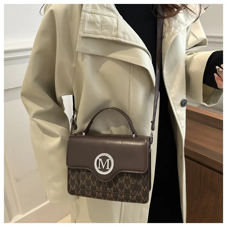 2025 Women's Bag Large Capacity Handbag Women's Bag New Women's Bags Texture Single Shoulder Big Bag Mom's Bags