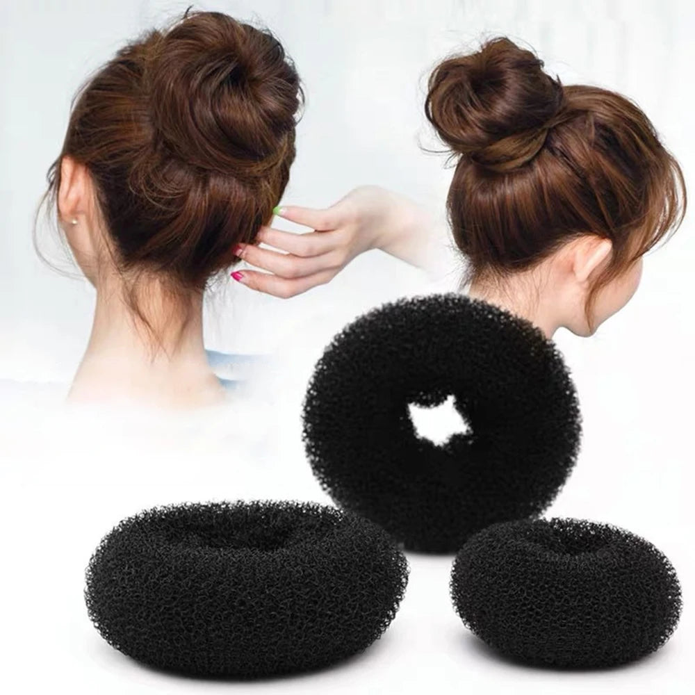 3PCS Maruki Head Hair Curler, Korean Style Versatile Hair Accessories, Fluffy Curled Lady Easy Big Ring Hair Styling Tools