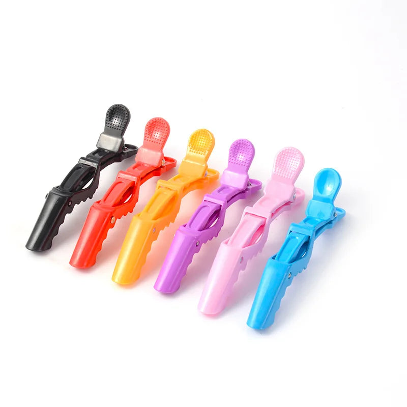 5-30Pieces Crocodile clip Plastic Anti-Slip Hair Clip Black/Pink/White Durable Hairpin Hair Styling Accessories Unisex