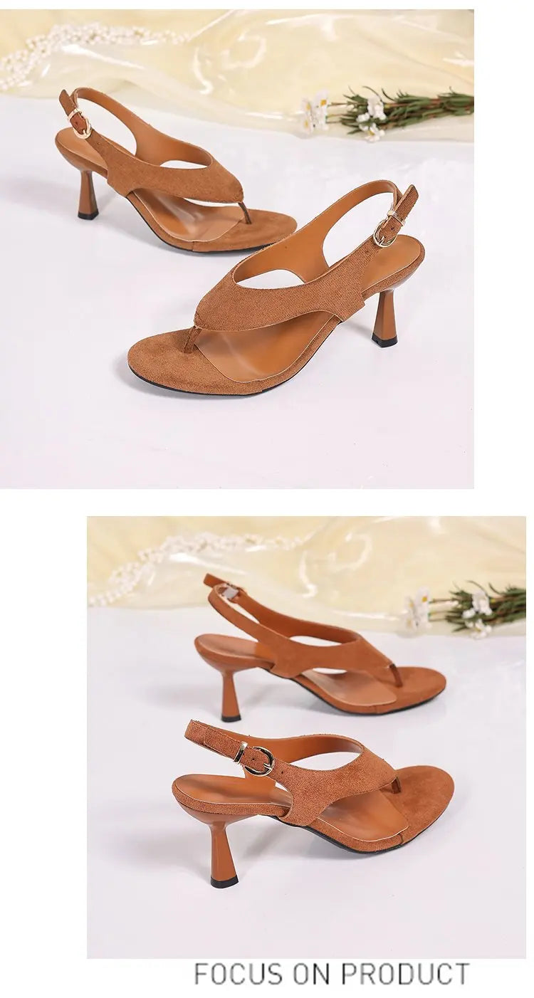 Women Sandals Fashion High Heels Sandals For Summer Women Shoes 2026 Ankle Strap Heel Zapatos Mujer Summer Footwear Women Pumps