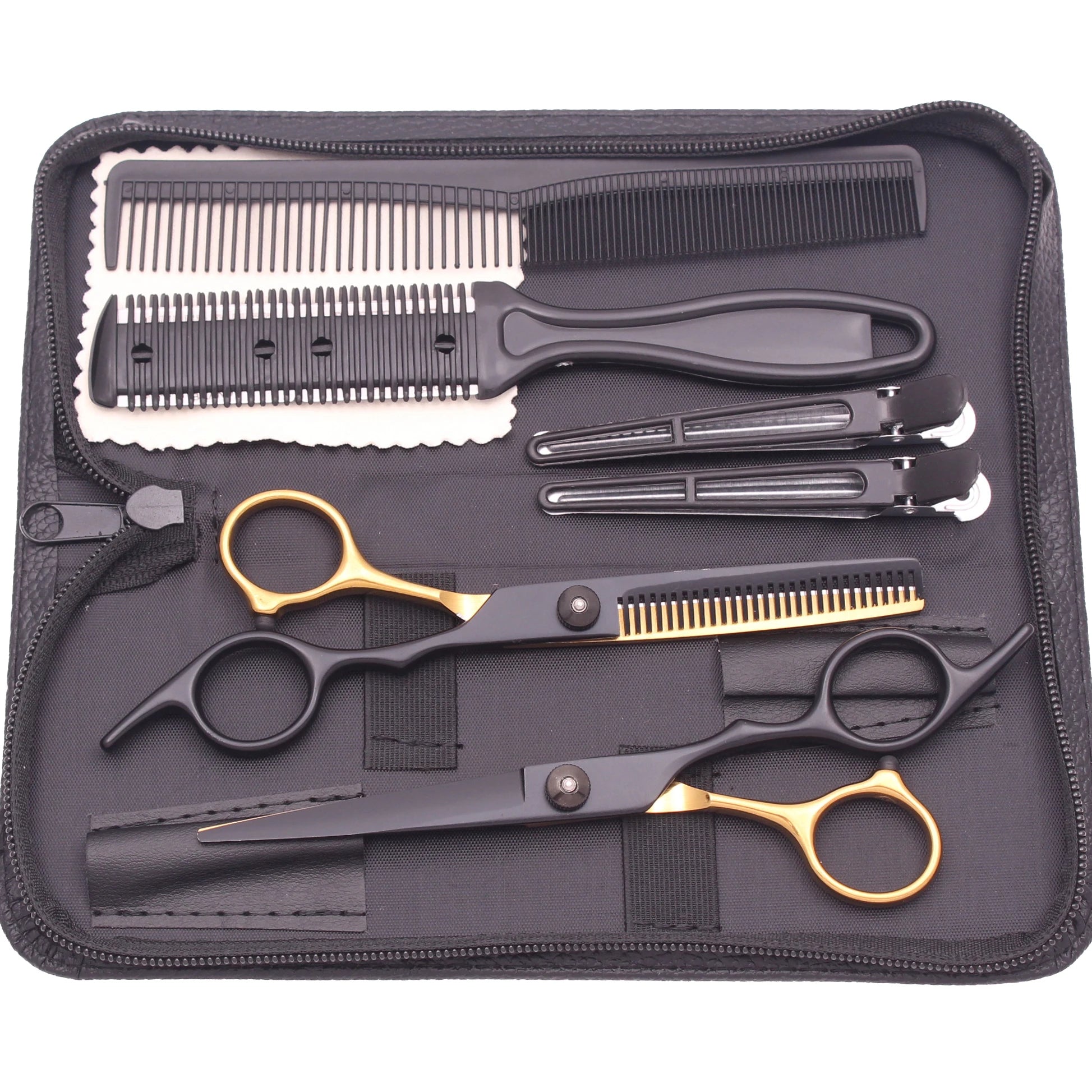 6” Professional Hair Scissors Set – Cutting & Thinning Shears, Japanese Steel