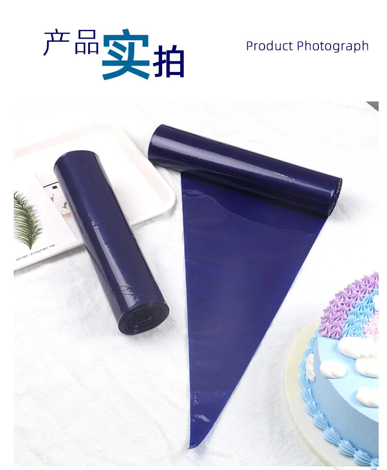 21 Inch Pastry Bags Disposable Icing Bag Thick Piping Bag Baking Accessories and Tools Cake Baking Tool Patisserie Professionnel