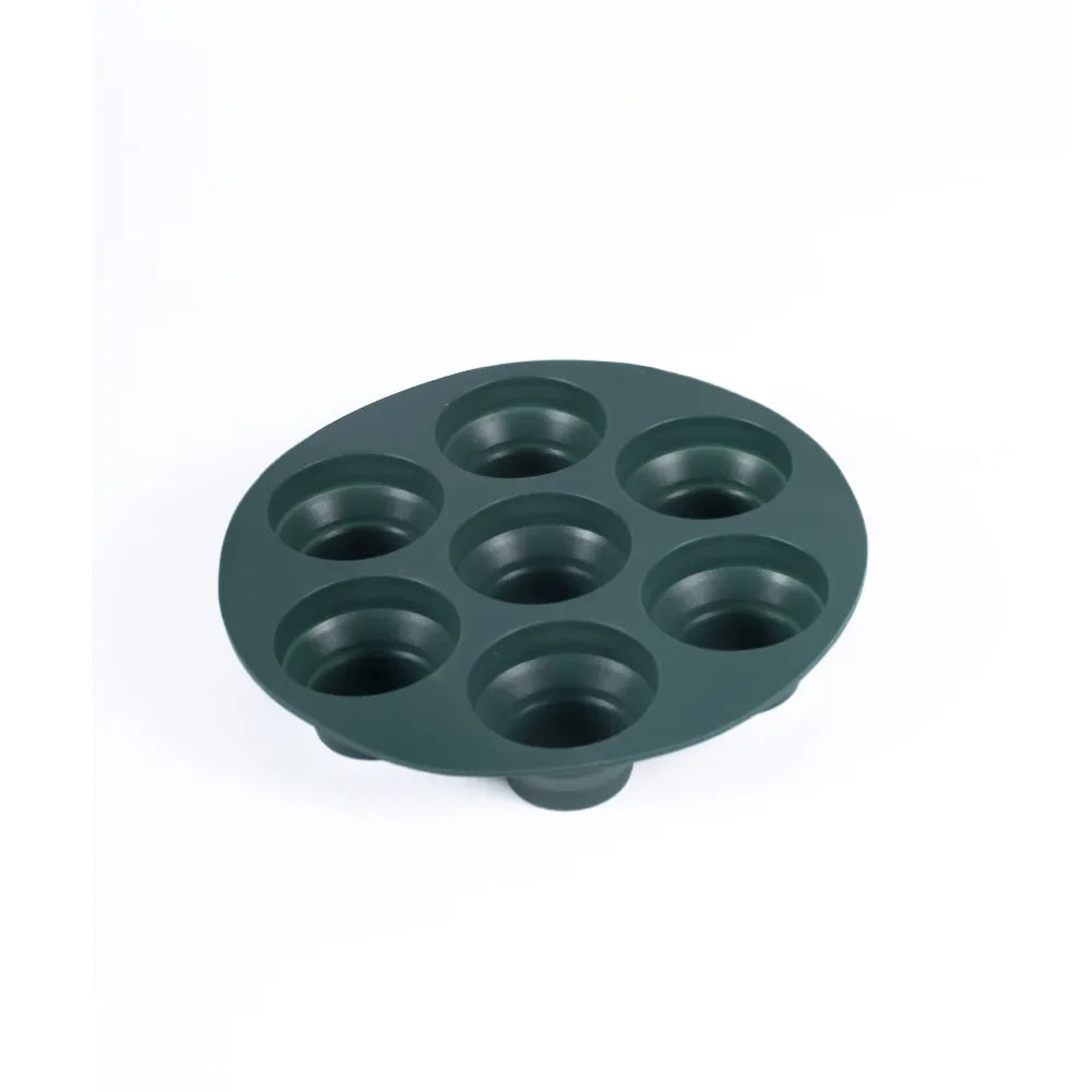 7 Even Cake Cups Air Fryer Accessories Round Muffin Cup Mold Microwave Oven Baking Mold Baking Bakeware Mat Baking Tray Cake Pan