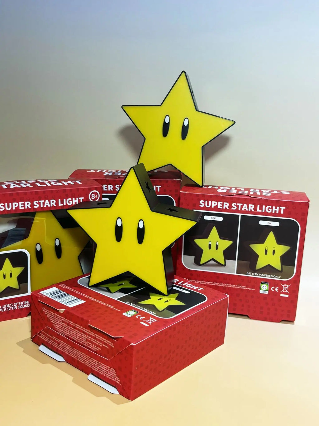 2026 New Super Star Light Cartoon Figure Led Music Night Light Sound Usb Charging Desk Lamp For Gifts Xmas Toys Wholesale Gifts