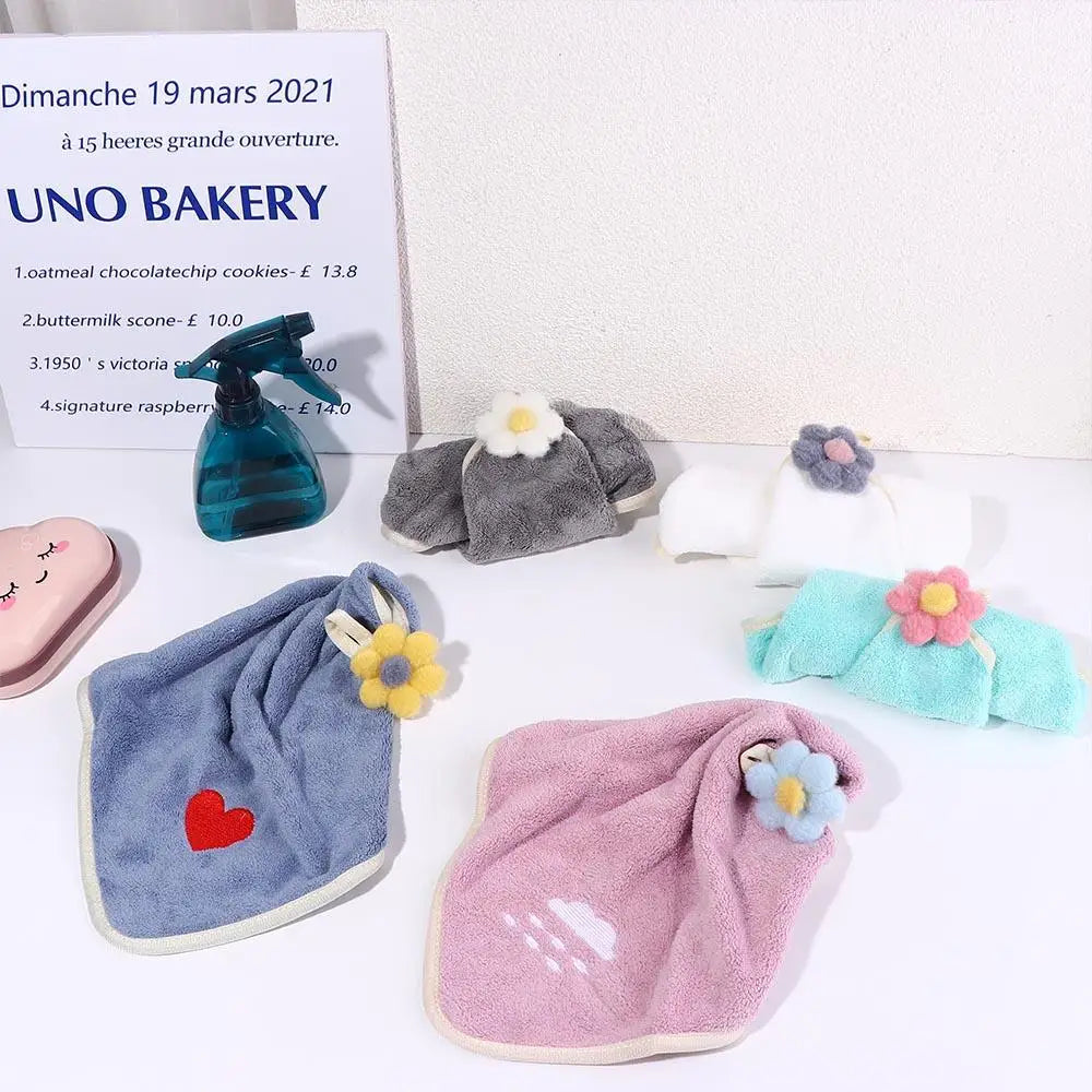 Thicken Kitchen Wipe Microfiber Microfiber Towel Kitchen Rags Absorbent Cloth Hand Towel Dishcloths Handkerchief Kitchen Towels