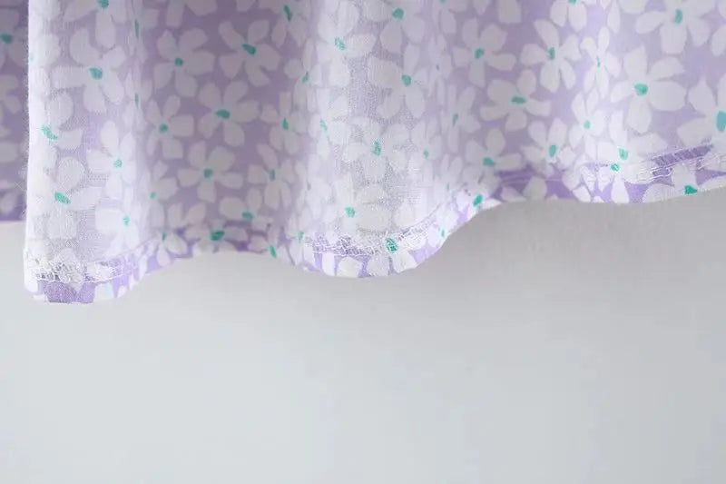 0-3-year-old baby clothes summer seaside vacation children's dress floral sleeveless bow girl princess dress+hat