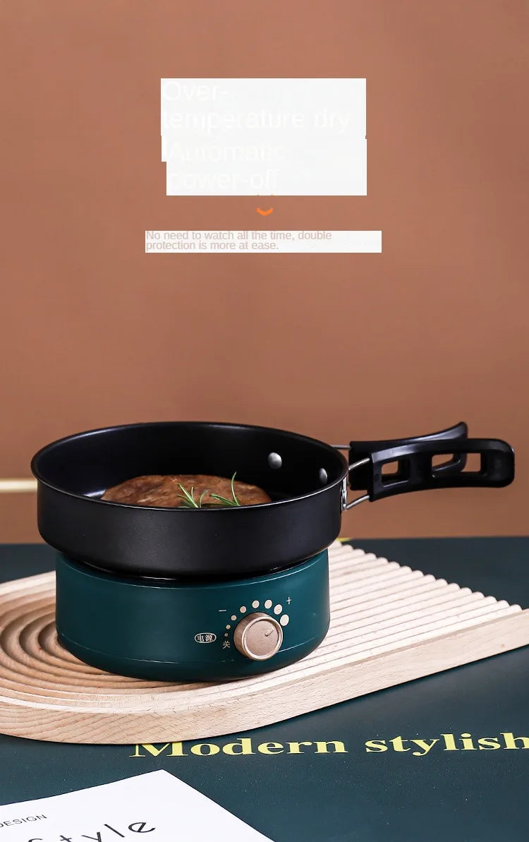 Electric Hot Pot Cooker Baby Porridge Multicooker Stew Heating Eggs Soup Pan Noodles Steamer Rice Cookers Cooking Pot EU Plug