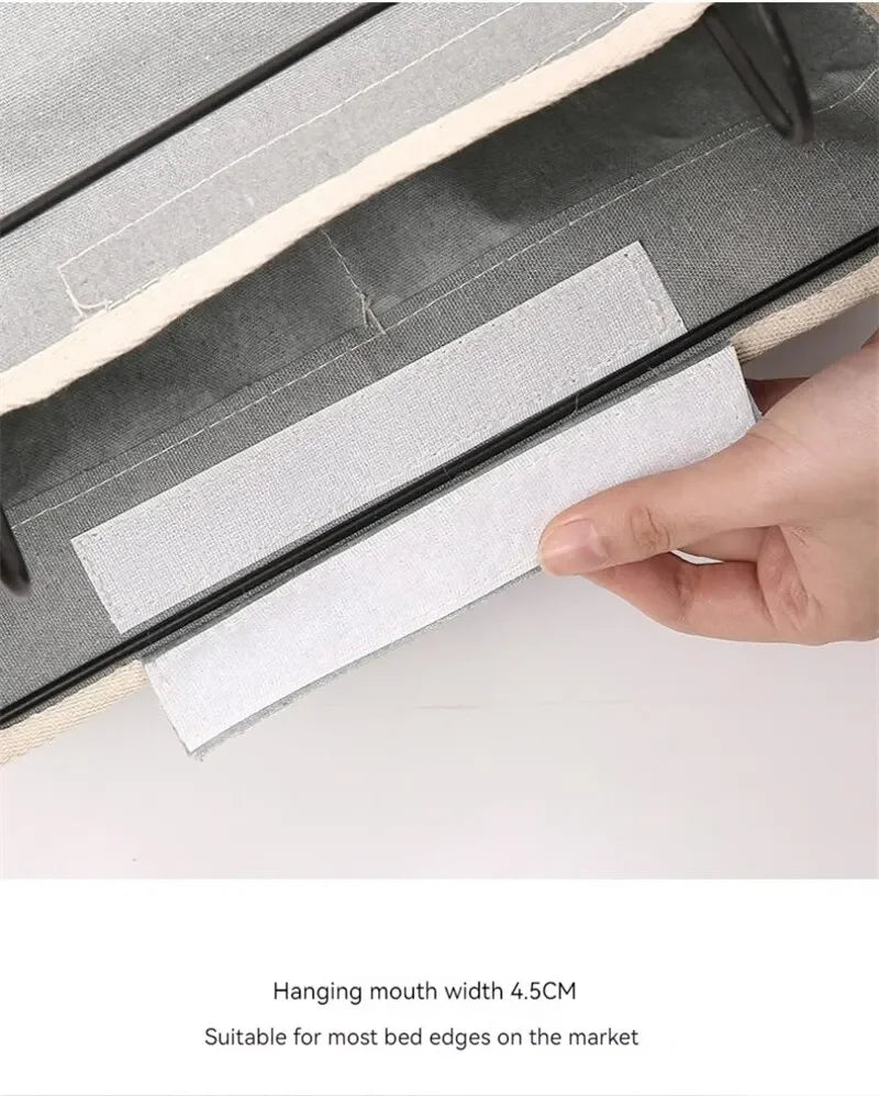 Bedside Storage Rack Dormitory Storage Basket Bedside Hanging Basket Bedside Storage Basket Bedroom Bed Storage Rack