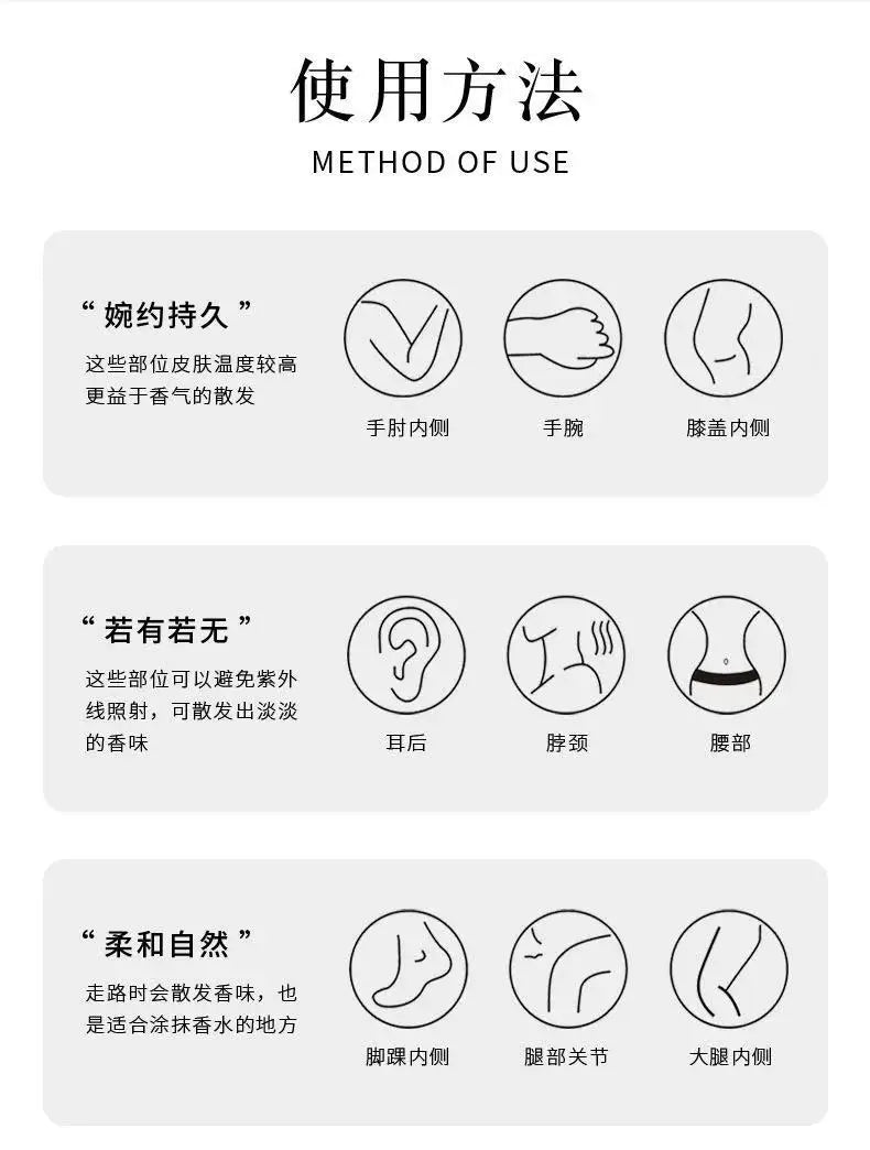 50ML Osmanthus Peony and Pomegranate Fragrance Perfume for Women Crystal Diamond Series Light and Elegant Scent Parfum