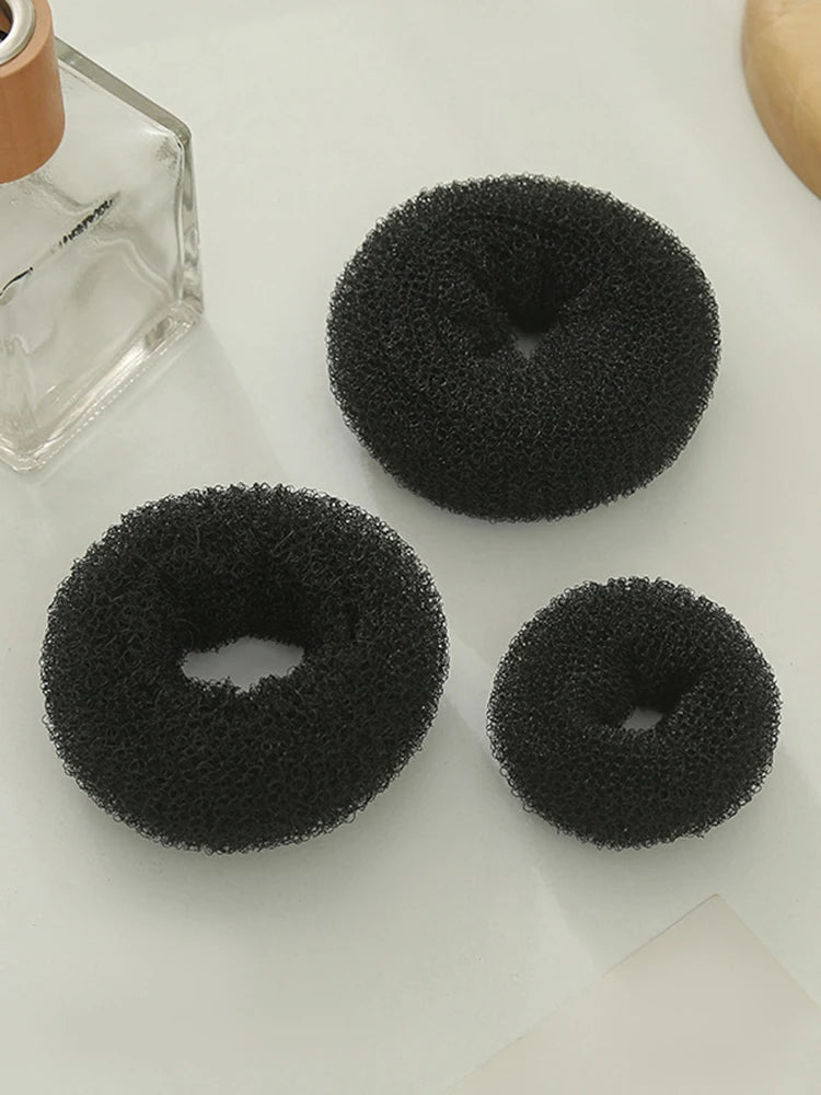 3PCS Maruki Head Hair Curler, Korean Style Versatile Hair Accessories, Fluffy Curled Lady Easy Big Ring Hair Styling Tools