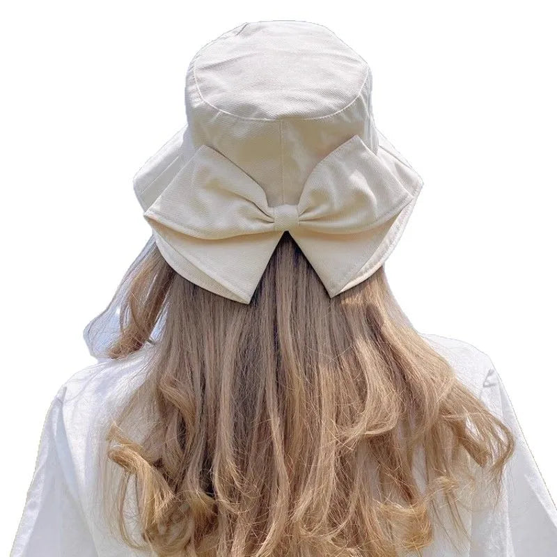 Fisherman's hat, versatile sun hat for spring and summer, fashionable student sun protection butterfly basin hat