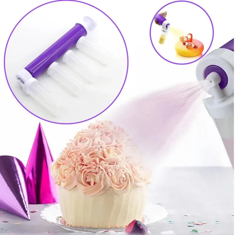 Cake Airbrush Cake Decorating Tools Cake Decorating Supplies Dessert Kitchen Baking Accessories Pastry Tool Spray Gun