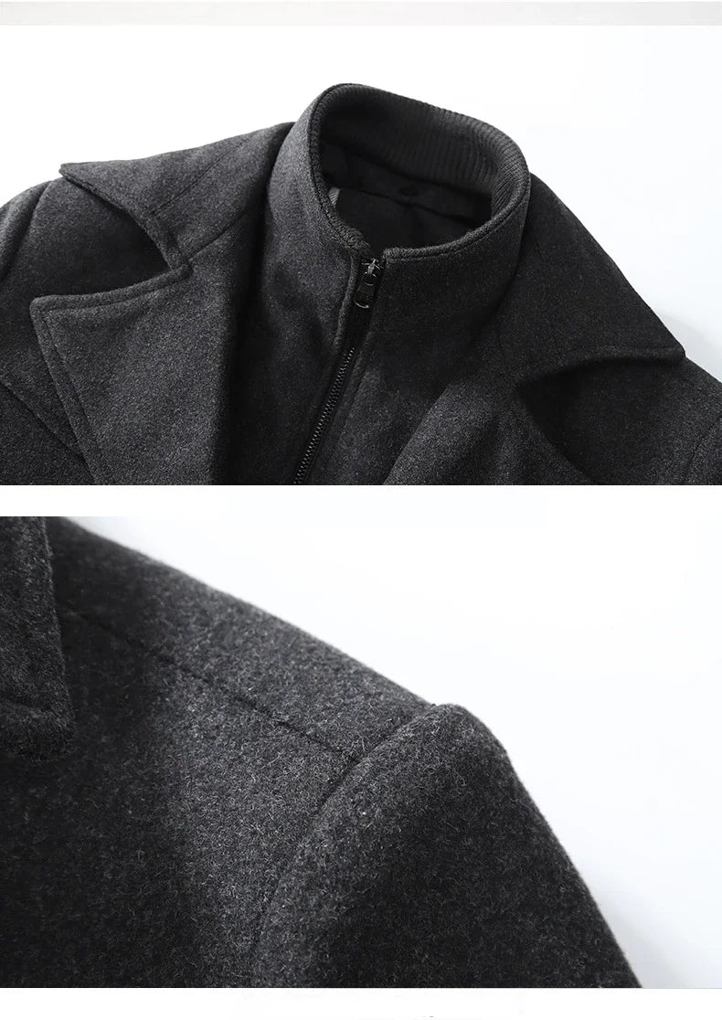 Customizable Winter Warm Thickened Men's Casual Jacket Fashion Coats Tailor-made Suits MWT412249