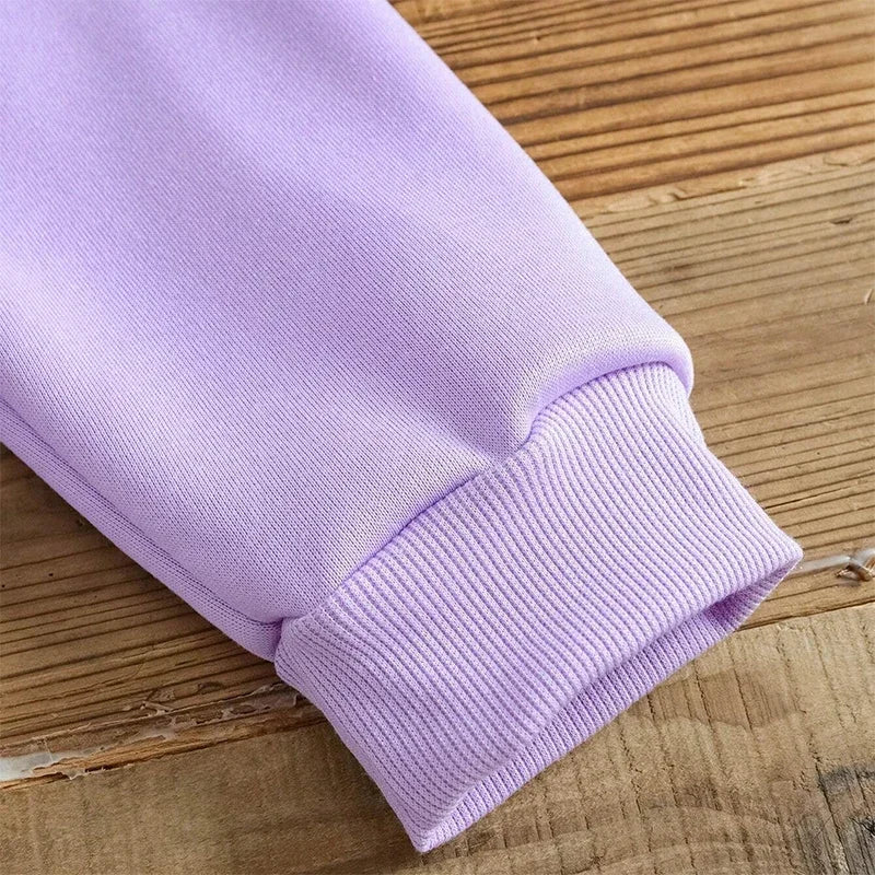 Combination of Love and Butterfly Pattern Long Sleeve Hoodies Women's Trendy Pocket Sweatshirt  Vintage Y2k Hooded Clothing