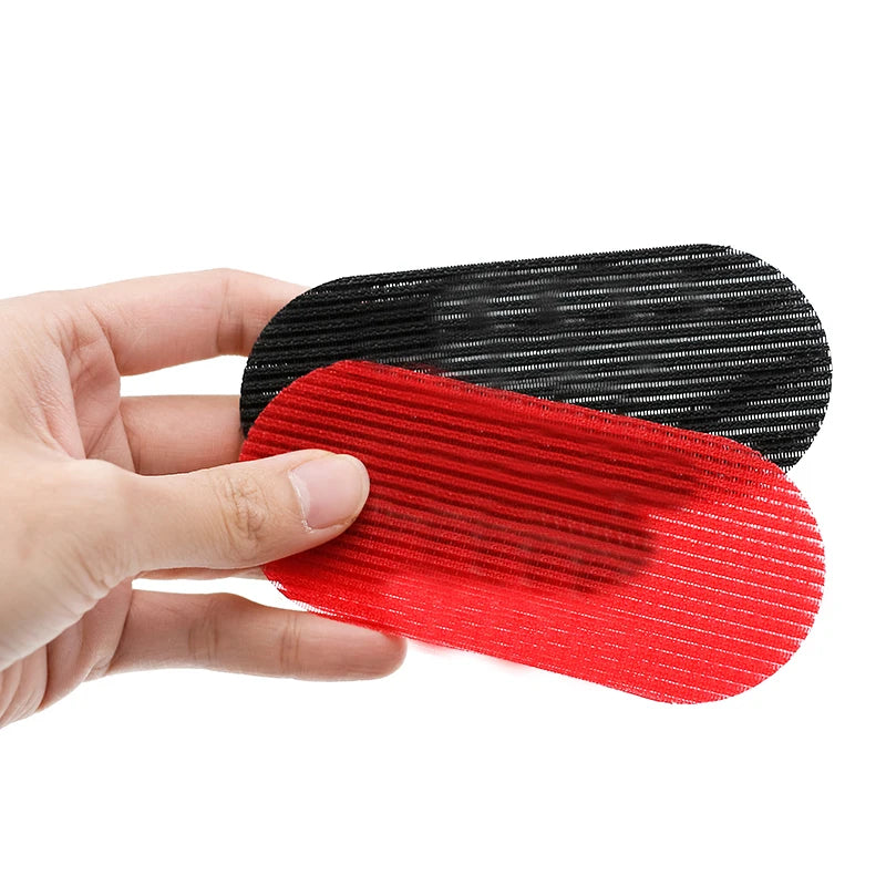 2/4PCS Hair Gripper Sticker Hairdressing Magic Nylon Barber Grippers Mens Oil Head Hair Tapes Salon Cutting Styling Accessories