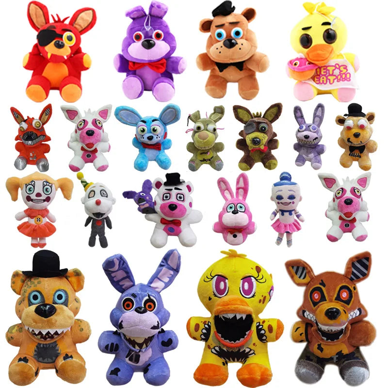 Five Night At Freddy Fnaf Cute Plush Toys Game Doll 18 CM Bonnie Bear Foxy Cartoon Stuffed Dolls Freddy Toys For Children Gifts
