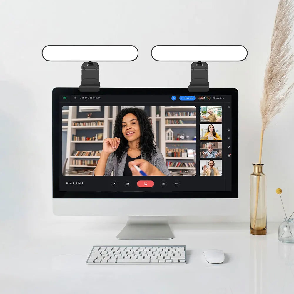 Video Conference Light Computer Light For Video Conferencing Video Call Lighting Adjustable Brightness Live Stream Light Phone