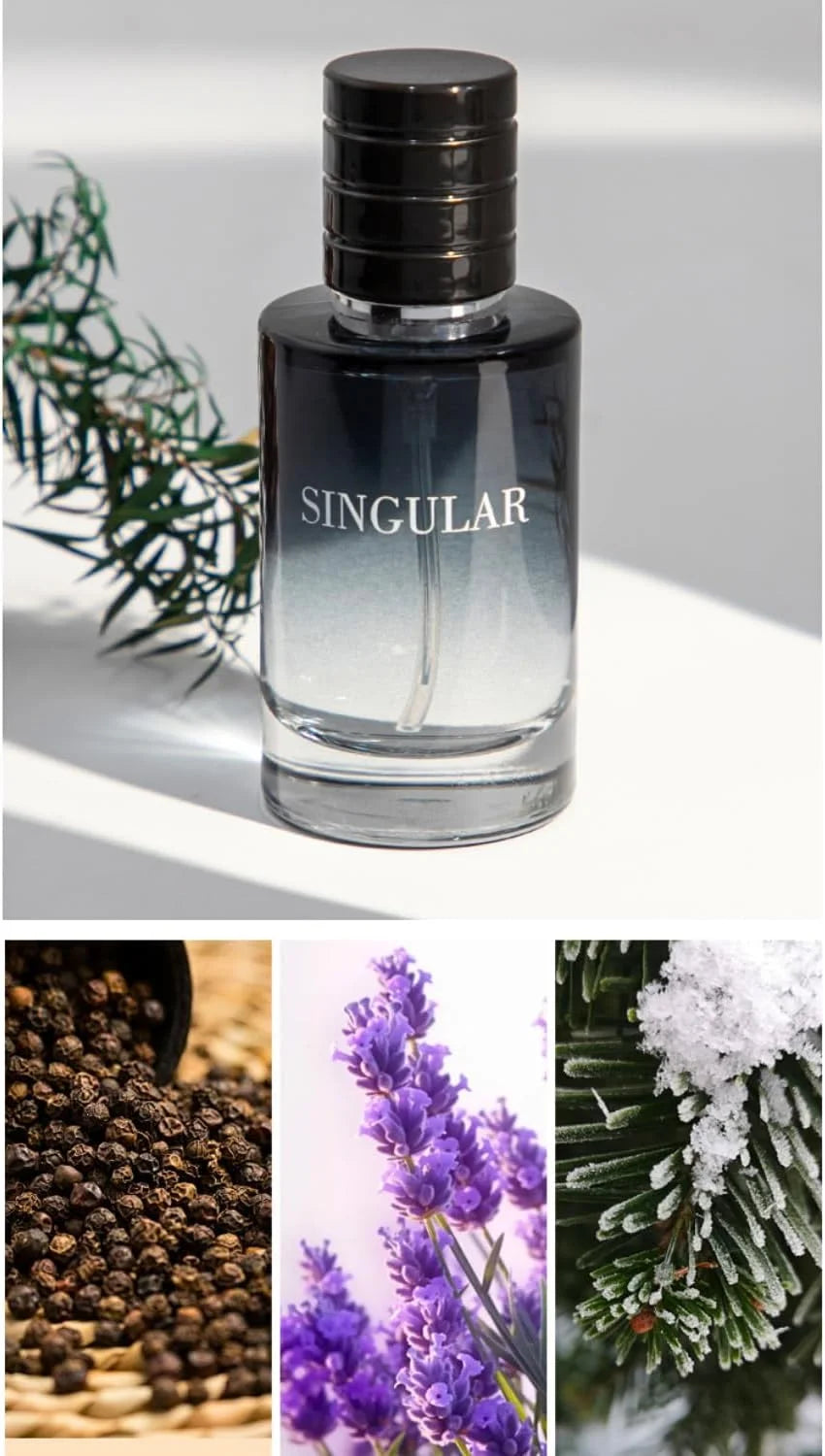 4 Pcs Luxury Men Cologne Gift Set - 4 x 30ml Bottles of Premium Vanilla & Cologne Scented Pheromone Perfume for Men - Long Lasti