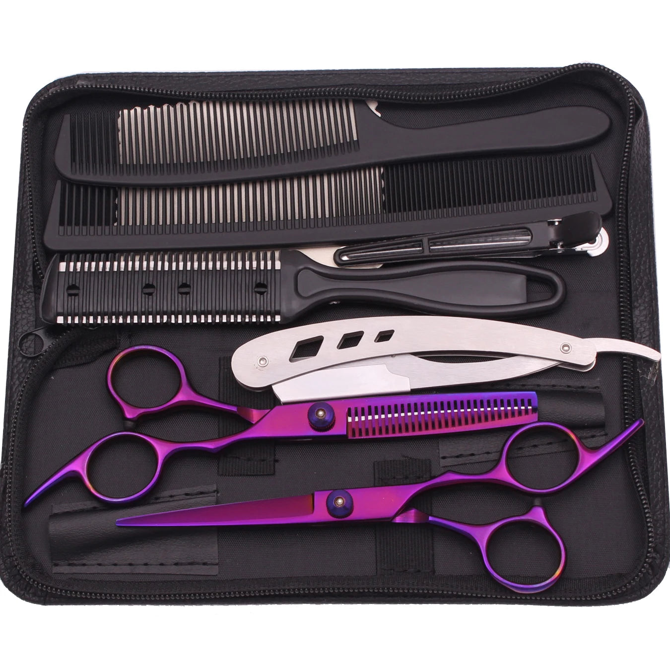 6” Professional Hair Scissors Set – Cutting & Thinning Shears, Japanese Steel