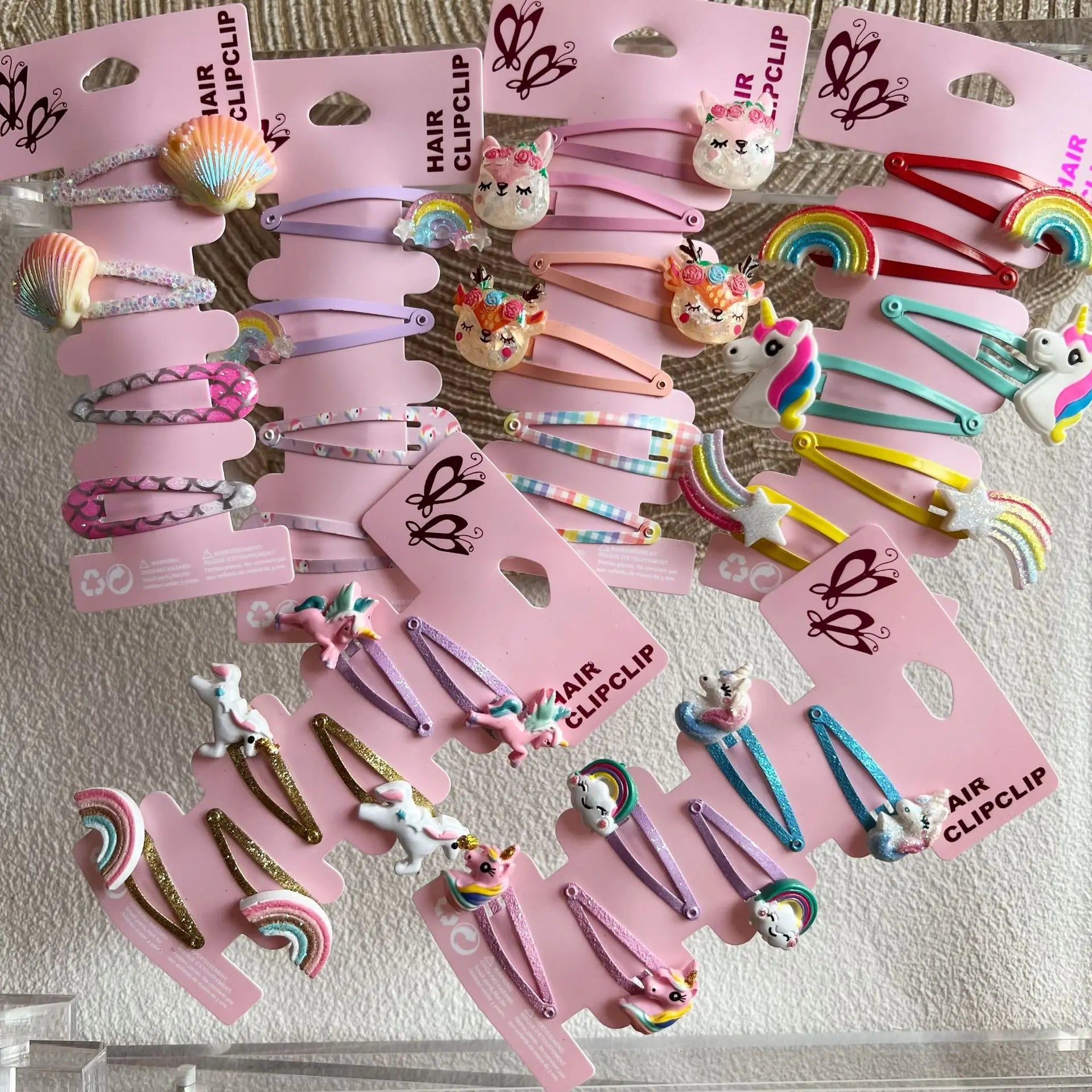 2025 New Cartoon Cute Printed Hairpins Set Women Girls Child Hairgrips Hair Clips Pins Barrettes Accessories Hairclip Headdress