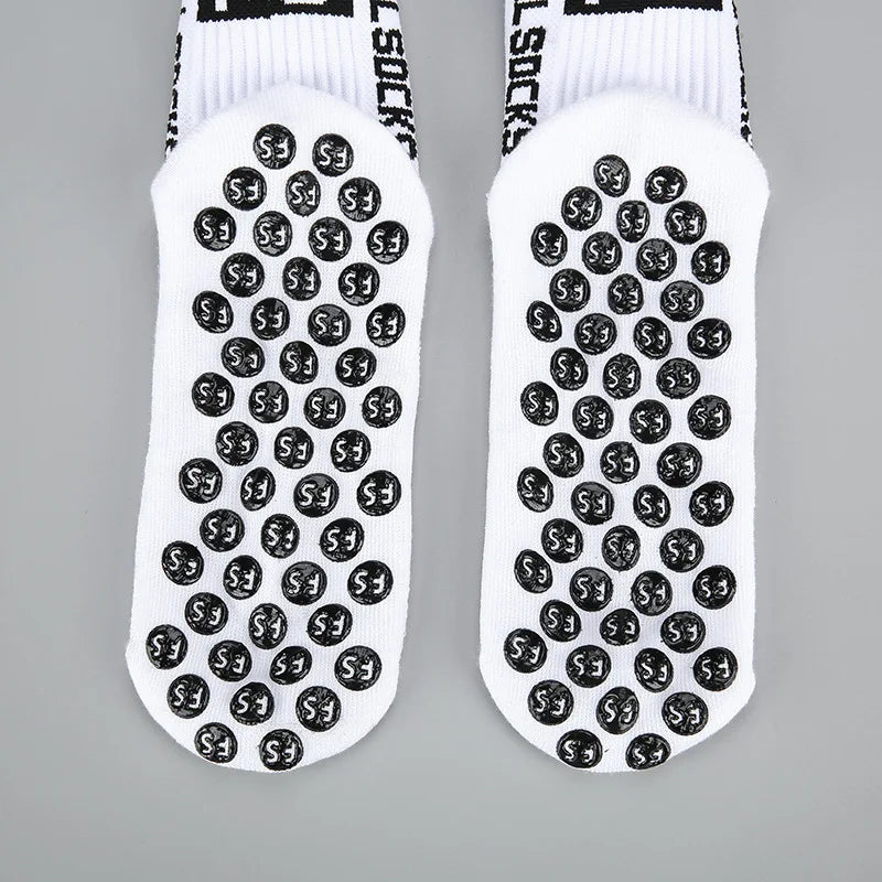 Comfortable Breathable Non-slip Football Socks Men Women Sports Socks Running Football Tennis Basketball Cycling Grip Socks