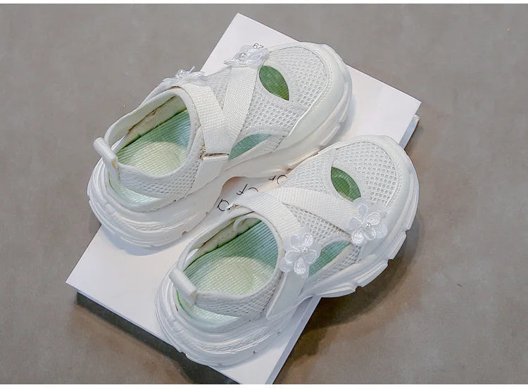 Summer Sandals New Fashion Simple Girls' Shoes Anti Slip Soft Comfort Beach Casual Shoe Breathable Versatile Simple Sports Shoes
