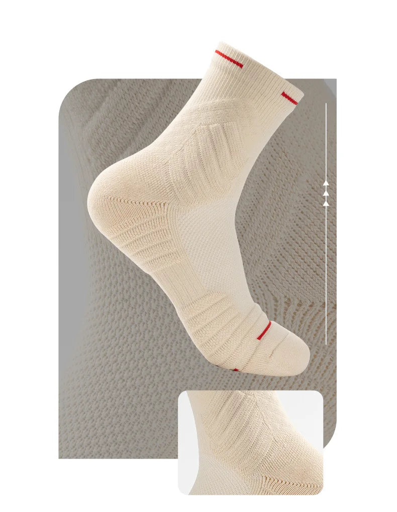 Men Sports Sock Women Breathable Compression Crossborder Supply Running Riding Cycling Knee Basketball Biking Hockey Soccer W101