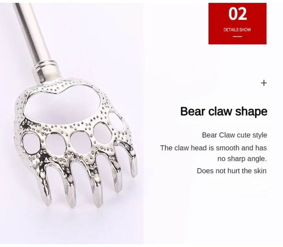 Ghost Hand Stainless Steel Telescopic Scratching Massager Stainless Steel Scratching Scratching Scratcher Ghost Hand Stainless