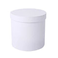 Flower Packaging Boxs Round Cardboard Gift Boxes Rose Wrapping Bag Flower Paper Basket Wedding Day Birthday Valentine's Day