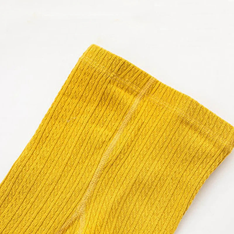New shelves Girls Leggings Stretch Spring Autumn Children Striped Pants For Kids Elastic Waist Cotton Knitting Leggings Trousers
