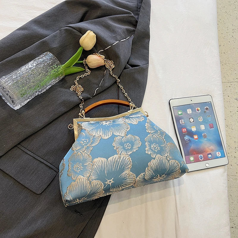 Women Party Dinner Bag Fashion Exquisite Ladies Dinner Bag Luxury Elegant Chain Simple Formal Gorgeous Crossbody Daily use Purse