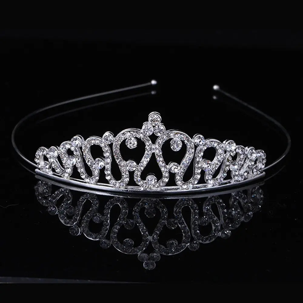 Crystal Wedding Tiaras Bridal Tiara Crown Headbands Women Girl Headpiece Prom Hair Ornaments Wedding Head Jewelry Accessories