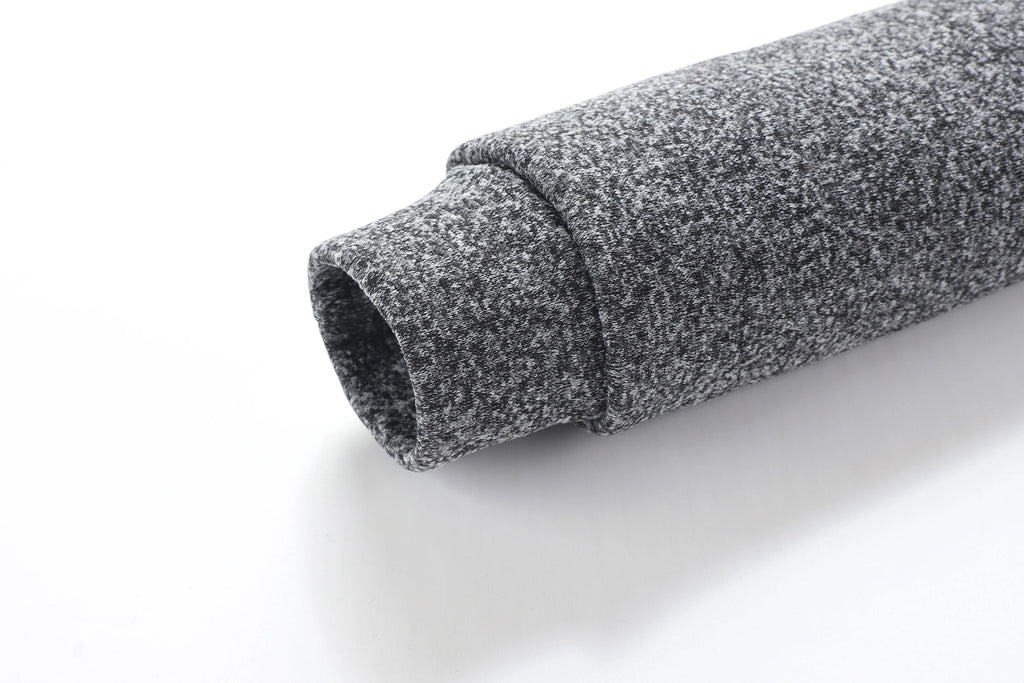 Autumn men's half-zip sweatshirts, long-sleeved solid color pullovers, turtlenecks, streetwear, winter warm jackets, sports coat