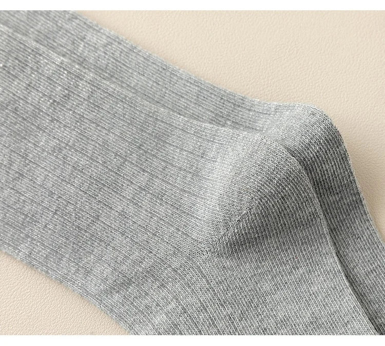 1 Pair Chic Simplicity Kids Girl Sock Sweet Fashion Bow Ruffle Bow Children Girl Calf Sock Spring Autumn Cotton School Sock