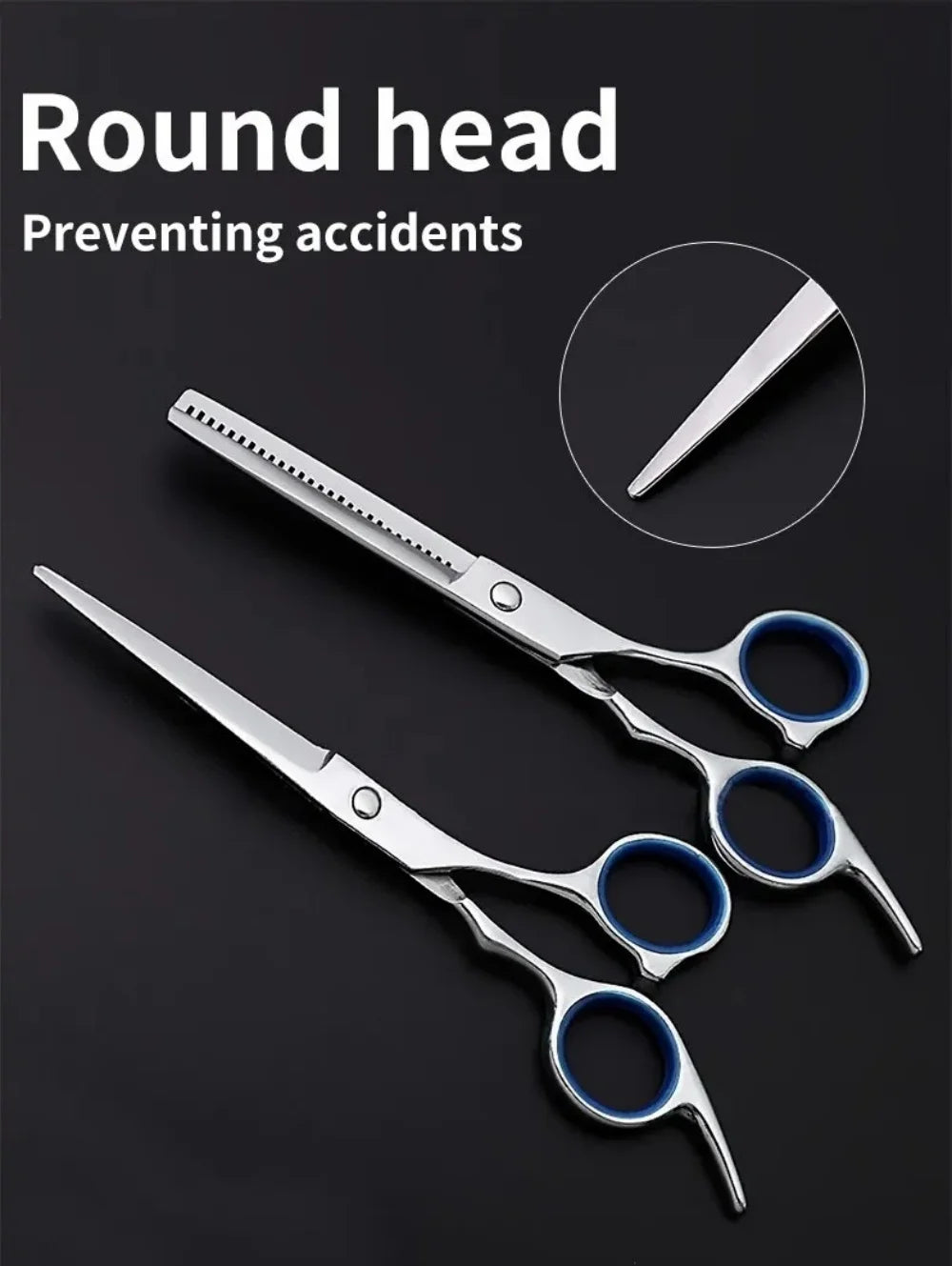 High Quality Hair Scissors Stainless Steel Professional Hair Scissors Home DIY Salon Single/Set Hair Tools