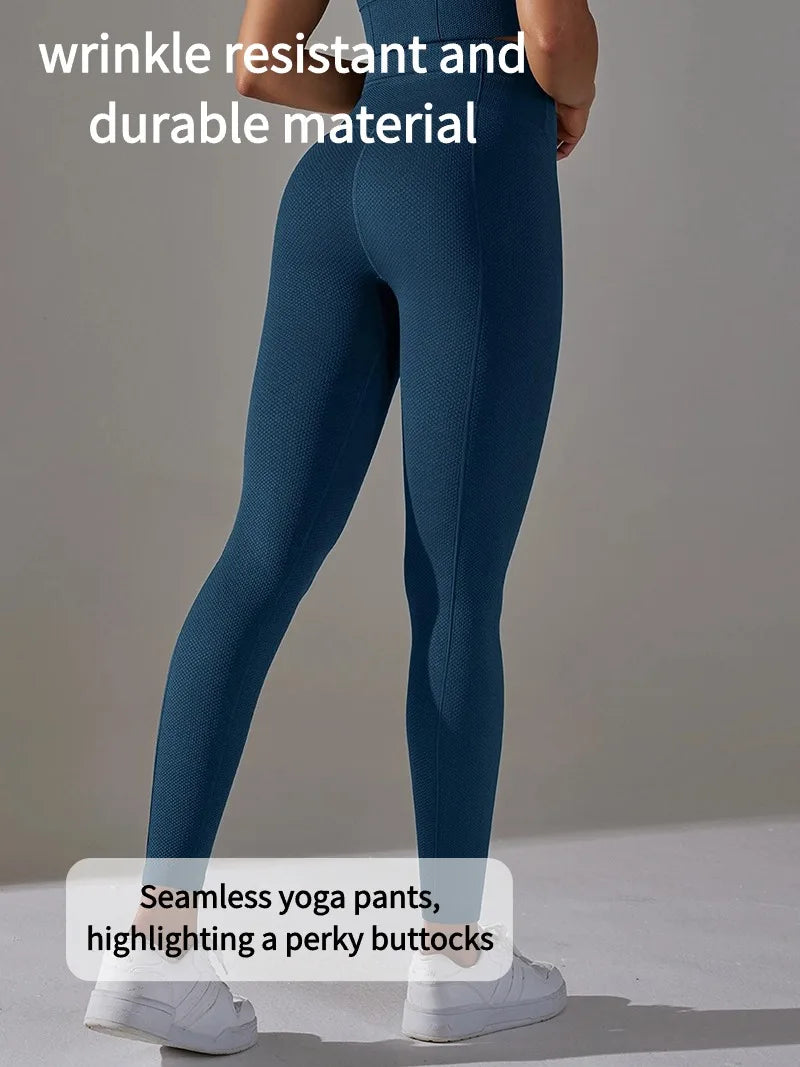 Gym Leggings Women Yoga Clothes Pants Women's Sportswear Yoga Woman Clothing Workout High Waist Tights Training Fitness Pants