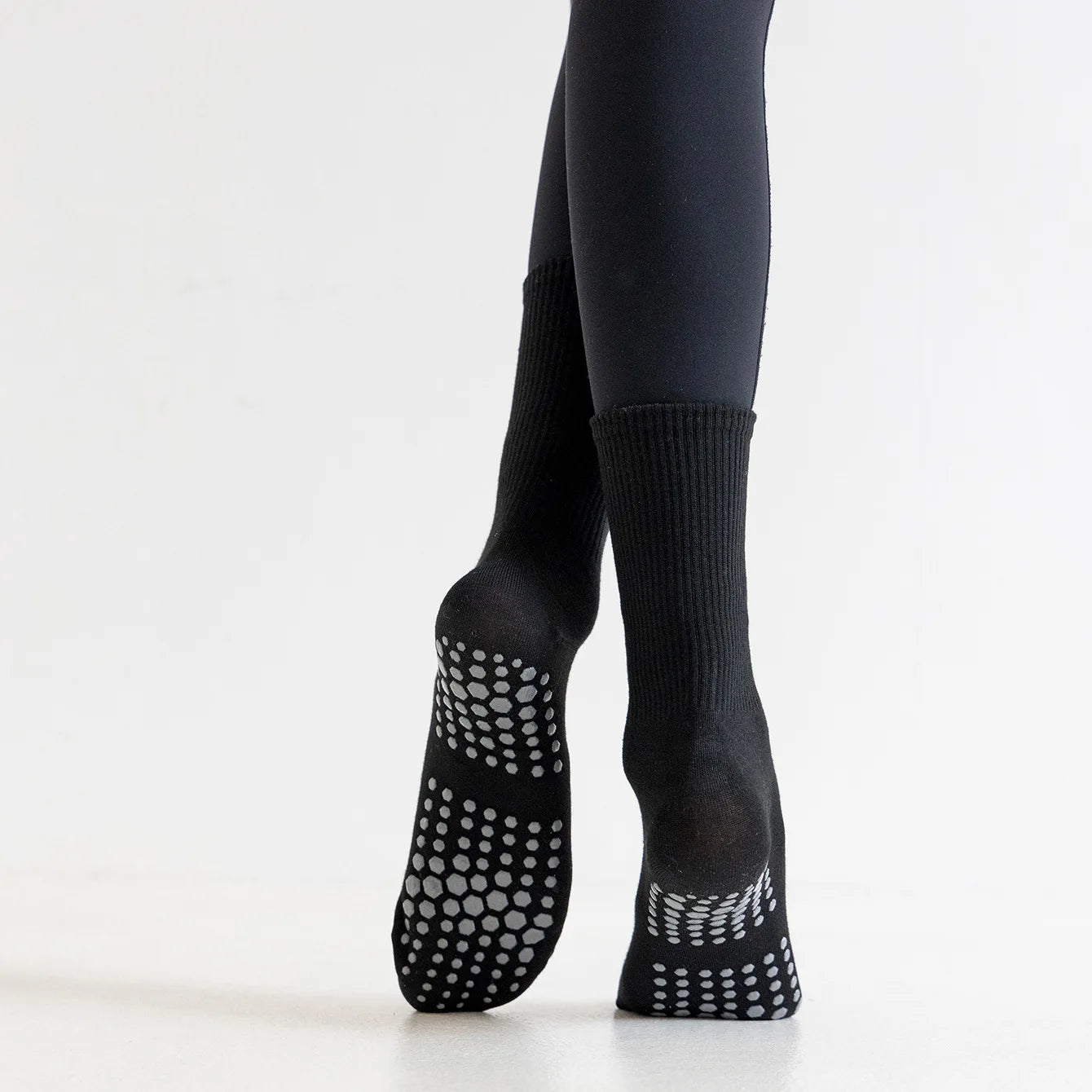 1Pair Yoga Socks for Women Nylon Pure Cotton Non Slip Section Bandage Sports Ballet Dance Sock Moisture Absorption Perspiration