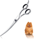 Pet Hair Scissors Grooming Stainless Steel Dog Scissors Pets Shears Animal Cutting Feet Ear Eye Hair Trimming