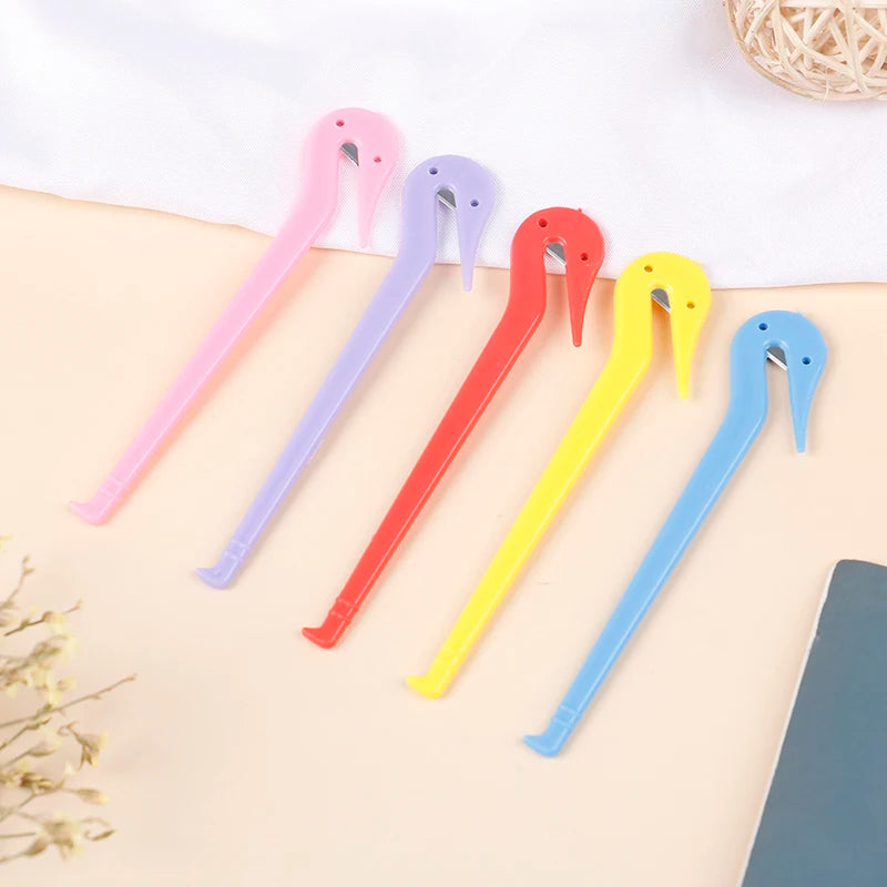 5Pcs Hair Bands Rubber Cutter Girls DIY Styling Headwear Band Cutting Tool