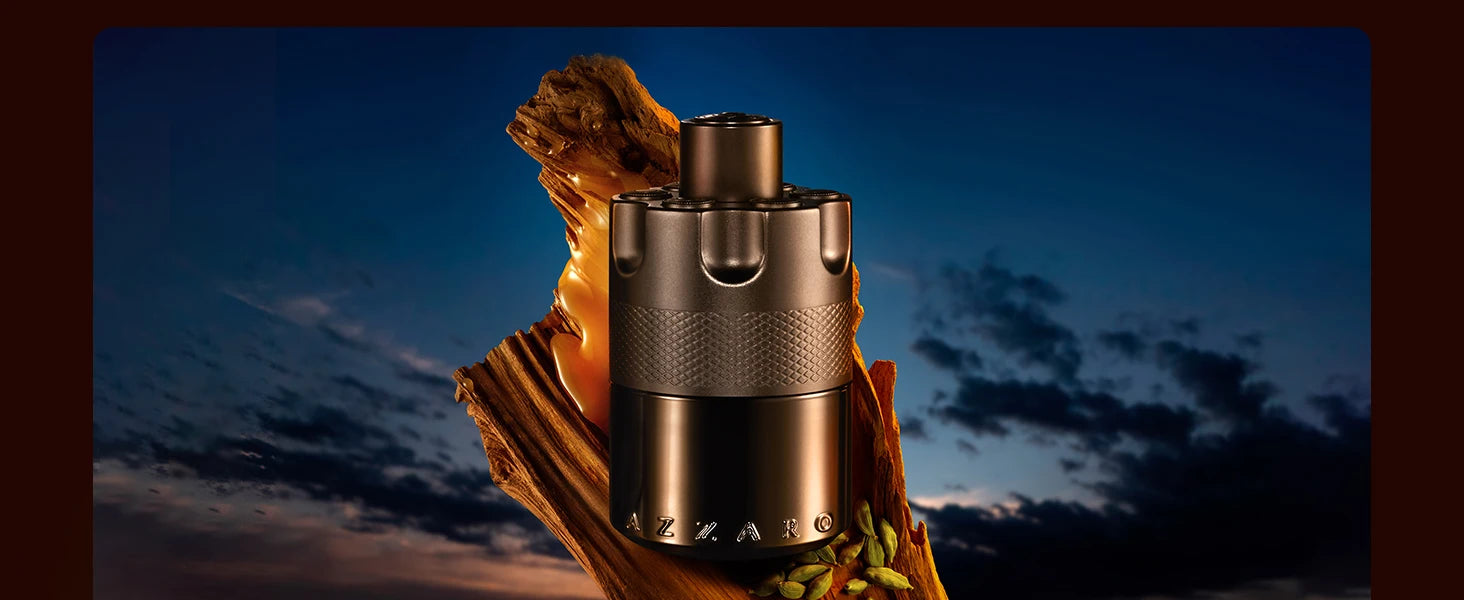 Azzaro Eau De Parfum Intense - Fougère, Ambery & Spicy Fragrance for Date Night - Lasting Wear - Luxury Perfumes for Men