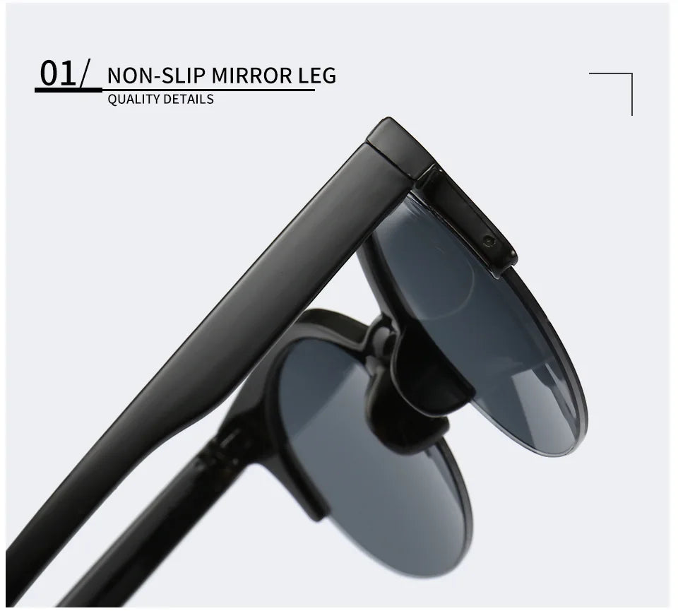 Cat Eye Women Sunglasses Oversized Sun Glasses Cat Eye Vintage Lens Mirror Female Eyewear Goggles for Women UV400 Gafas De Sol