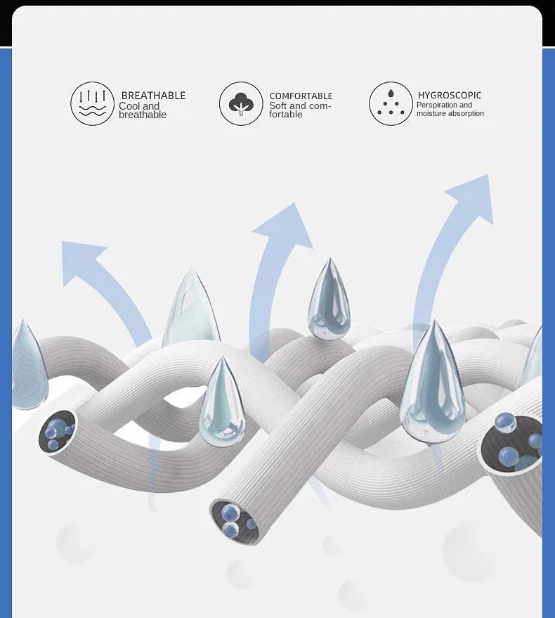 Summer men's ice silk quick drying casual pants slim fit Korean version ice silk pants sports pants straight tube quick drying p