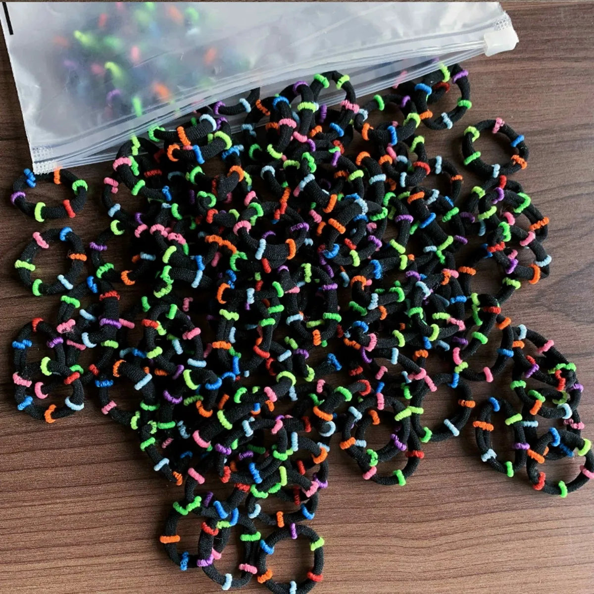 20/50Pcs/Set Girls Colorful Nylon Small Elastic Hair Bands Kids Cute Bow Hair Bands Ponytail Holder Headband Hair Accessories