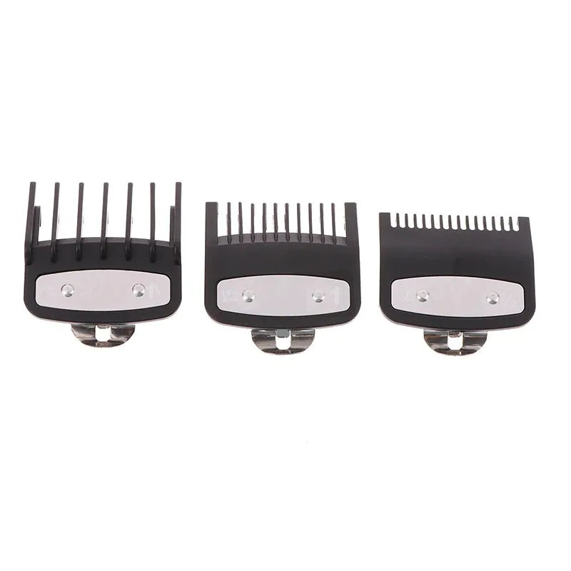 1Pcs Black Limit Comb Set Hair Clipper Guards Guide Combs Trimmer Styling Tools Attachment Compatible 1.5mm 3mm 4.5mm 1Pcs