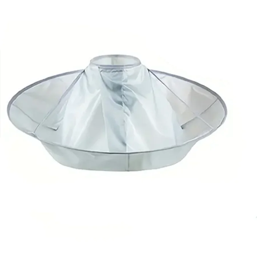 1pc Hair Cutting Cloak Umbrella Design Cover, Suitable For Salon Barber Cutting Cloak Wrap, Foldable Waterproof And Portable