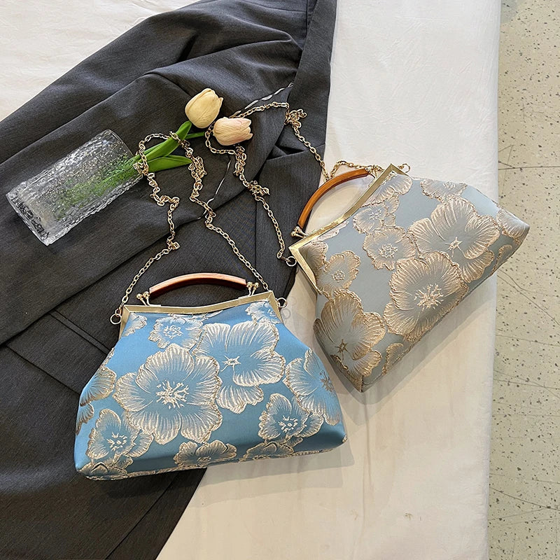 Women Party Dinner Bag Fashion Exquisite Ladies Dinner Bag Luxury Elegant Chain Simple Formal Gorgeous Crossbody Daily use Purse