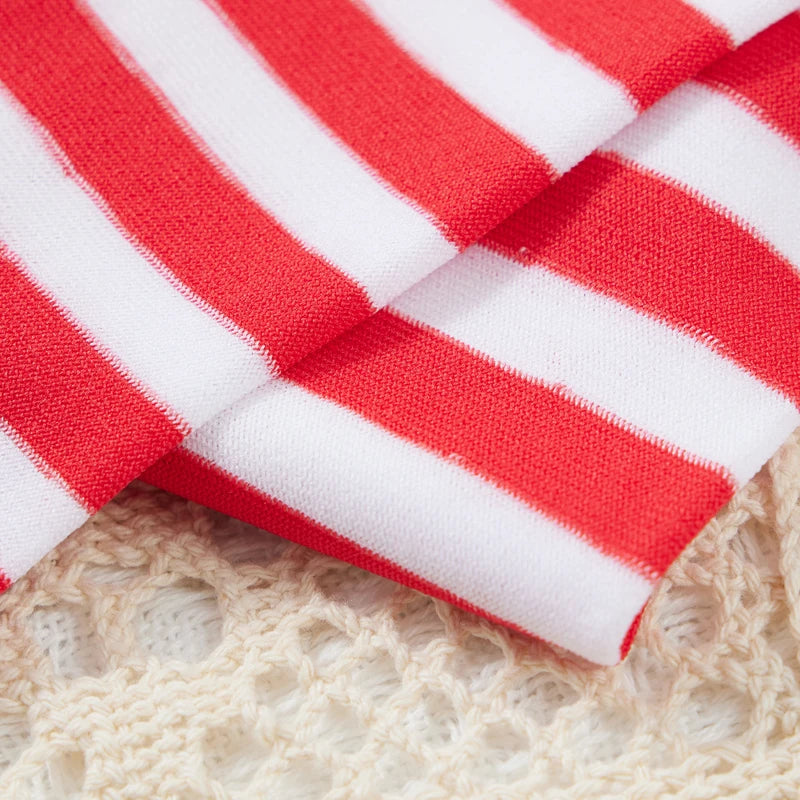 Children Girl Pantyhose Kids Striped Pattern High Waist Cosplay Leggings Pants Cosplay Halloween Christmas Stockings